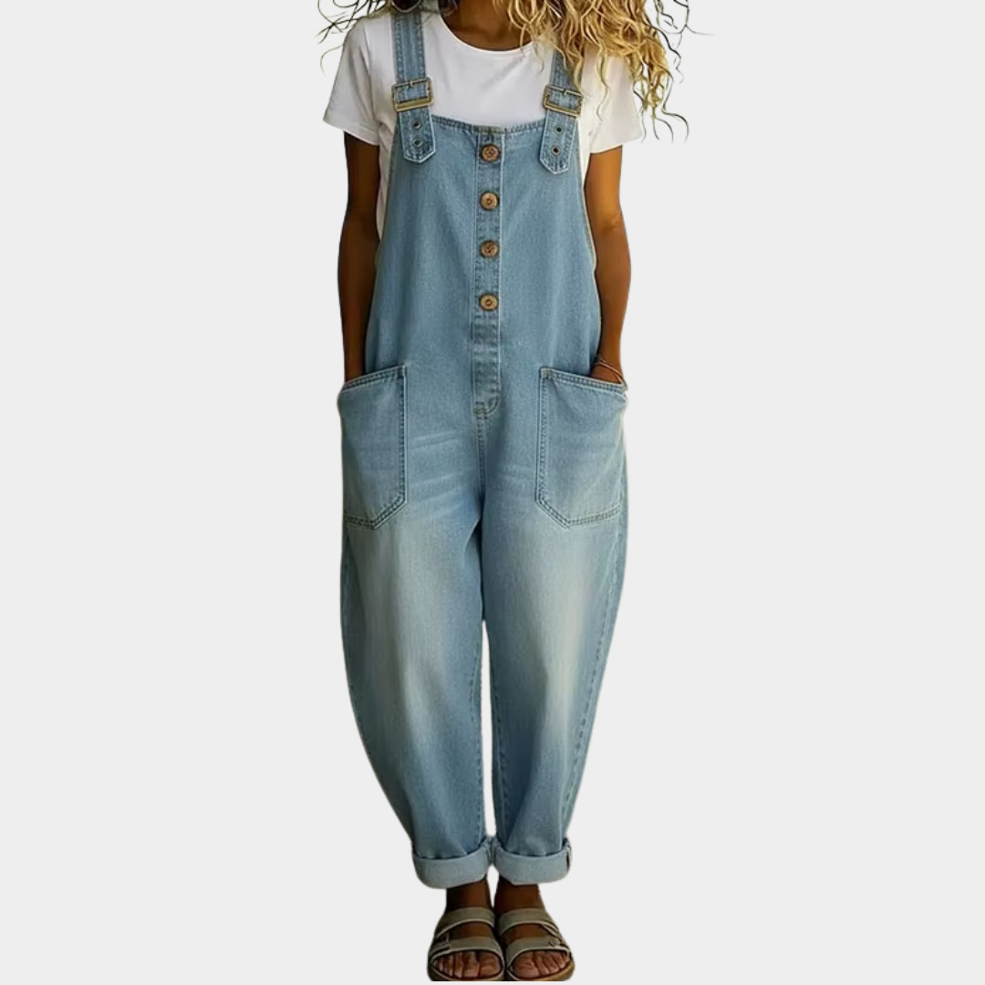 BROOKE | Overalls with wide-leg fit