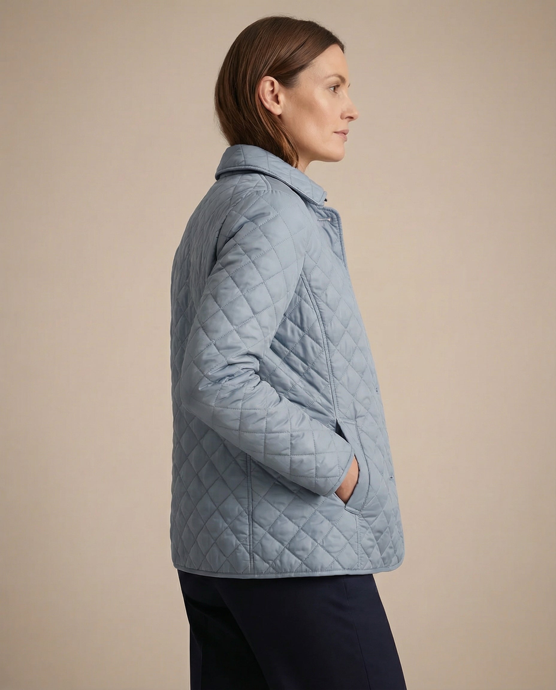 GRACE | Quilted jacket with button-up front