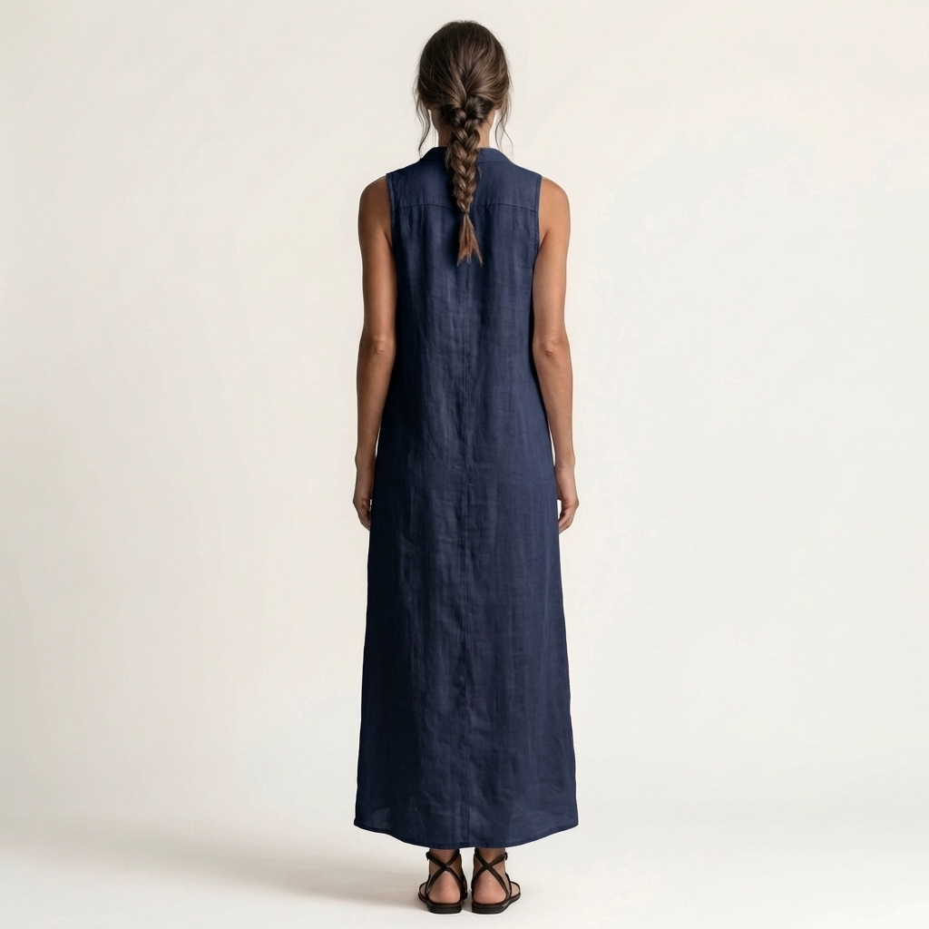 MIRABELL | Maxi dress with hooded collar