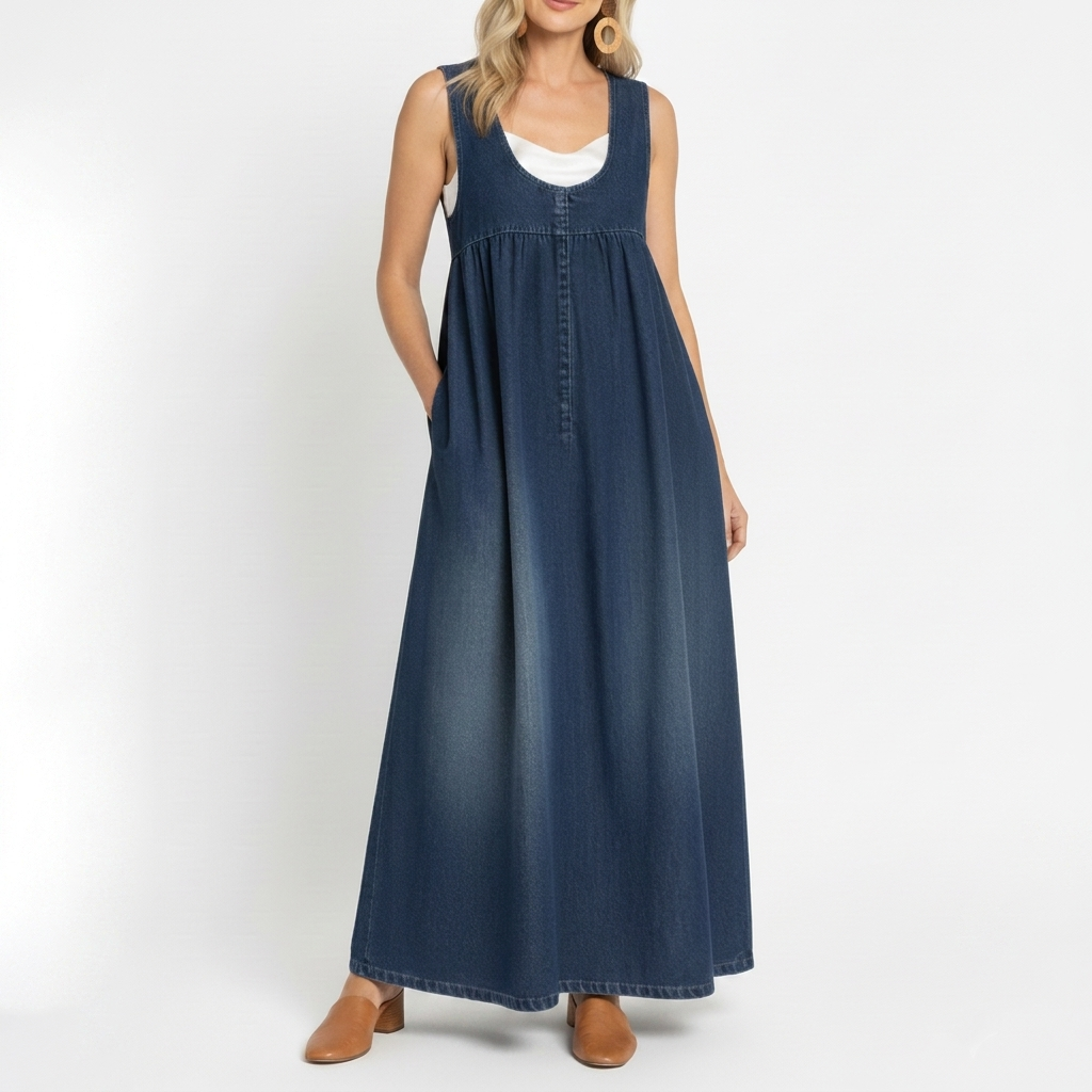 SAYLOR | Maxi dress with vintage wash