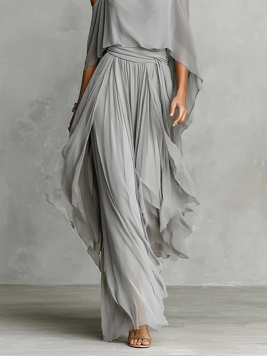 IVAH | Set with wide-leg trousers