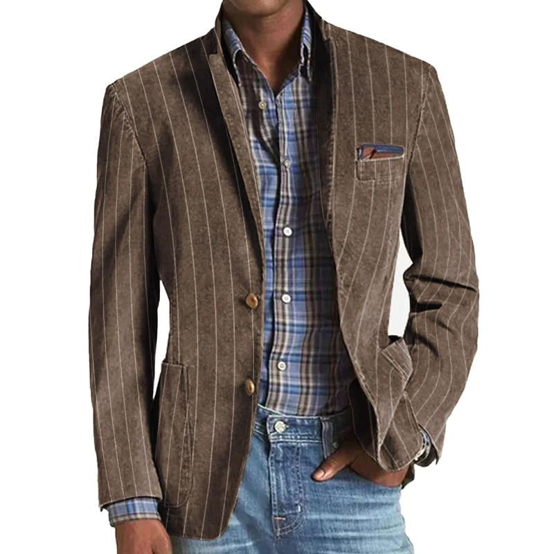 HUGO | Blazer with striped pattern