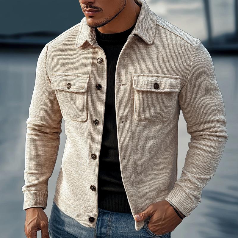 MASON | Jacket with striped texture