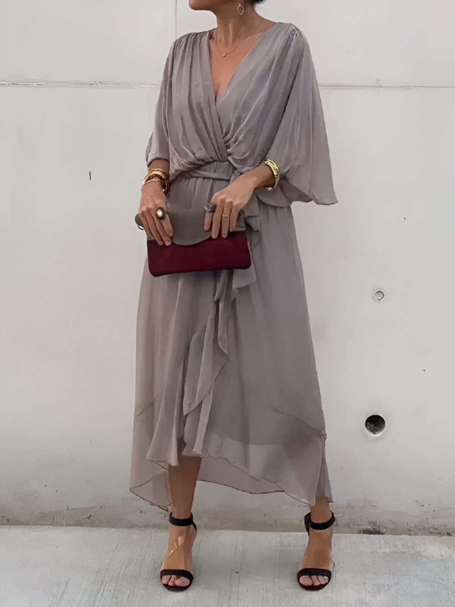 OLIWIA | Rochie feminină cu decolteu în V - Liora București