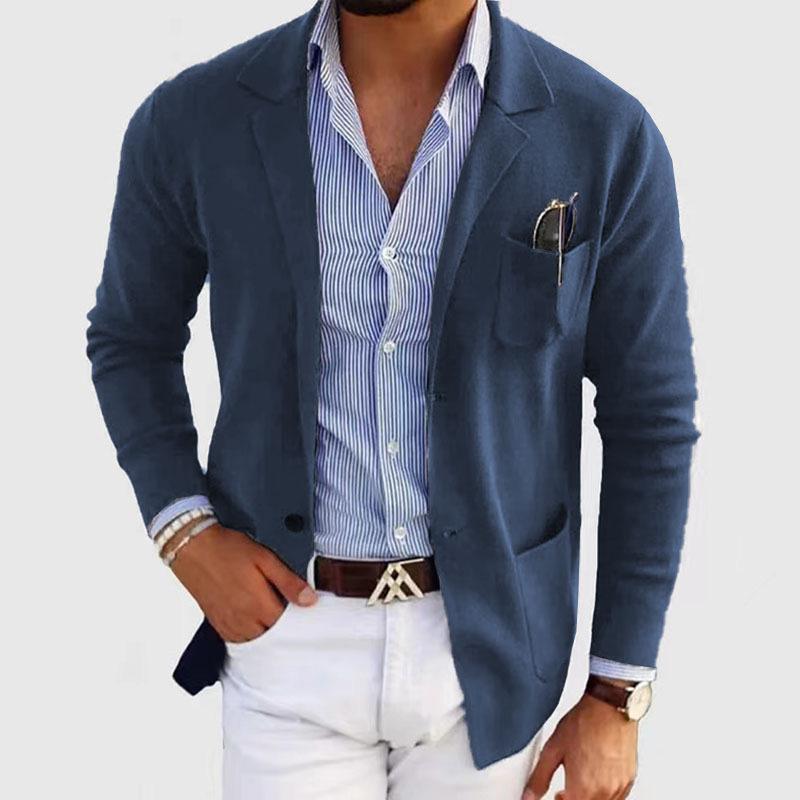 ELLIOT | Knit blazer with notch lapel