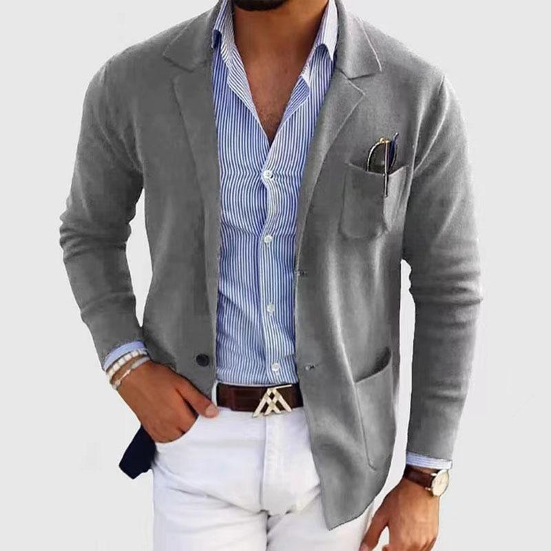 ELLIOT | Knit blazer with notch lapel