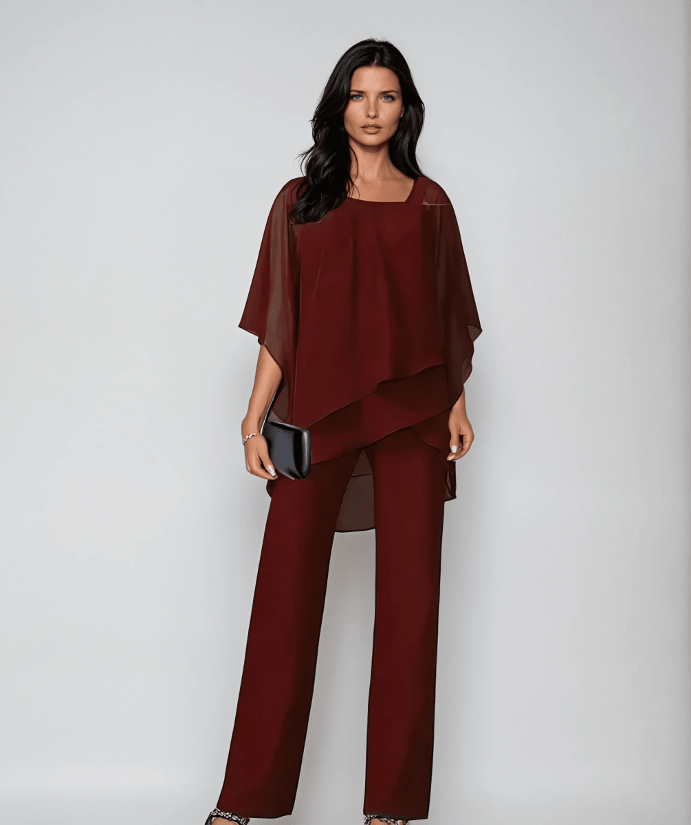 SCARLETT | Set with wide-leg pants - Liora Melbourne