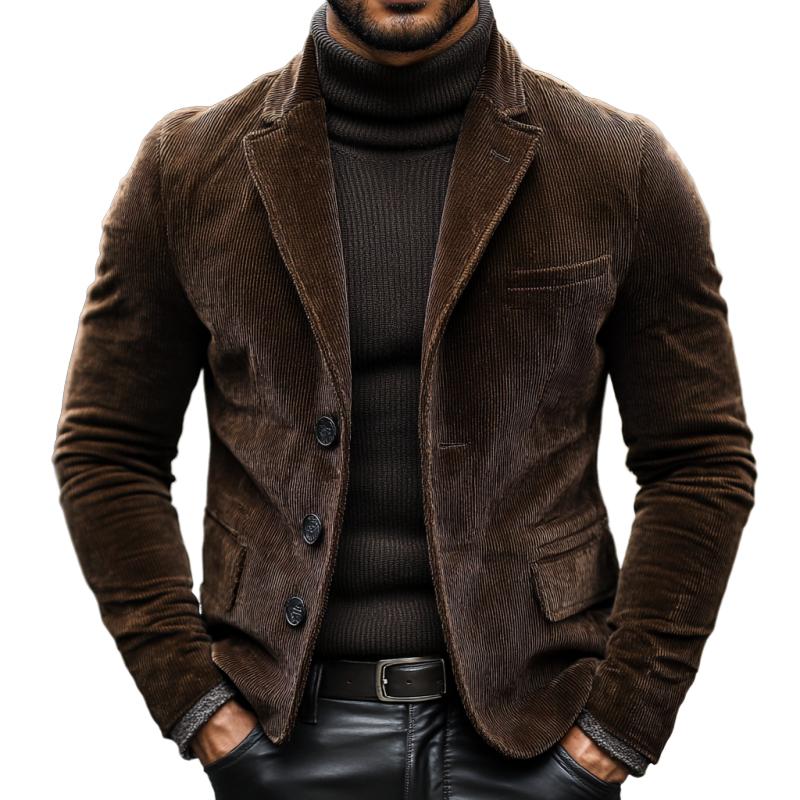 OLIVER | Blazer with corduroy texture