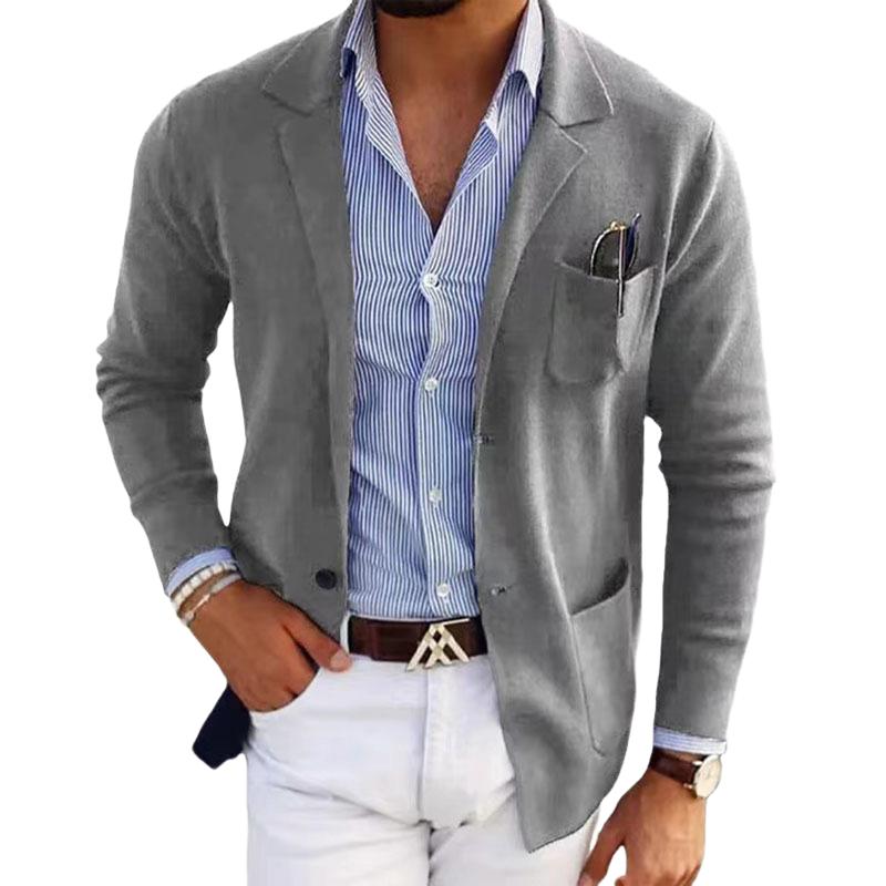 ELLIOT | Knit blazer with notch lapel