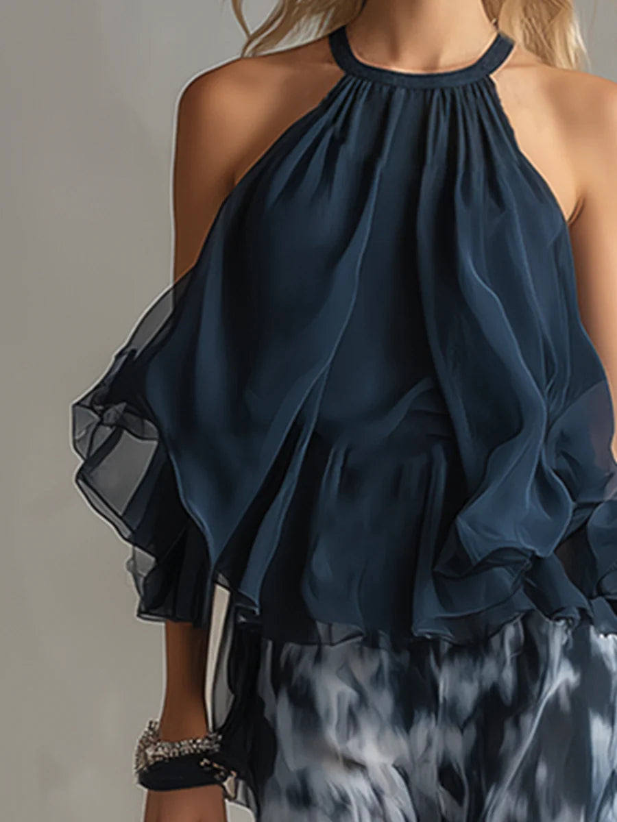 EDEN | Set with wide-leg pants