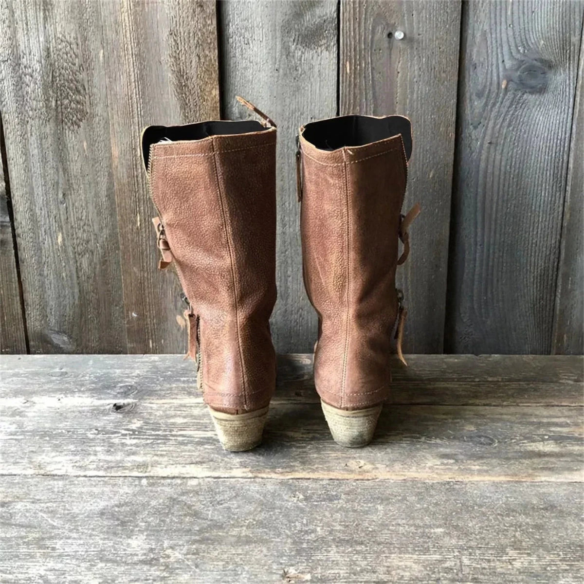 GIANA | Cowgirl boots with pointed toe - Liora Melbourne