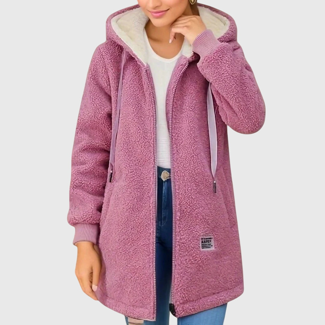 BIRGITTA | Oversized jumper with V-neck