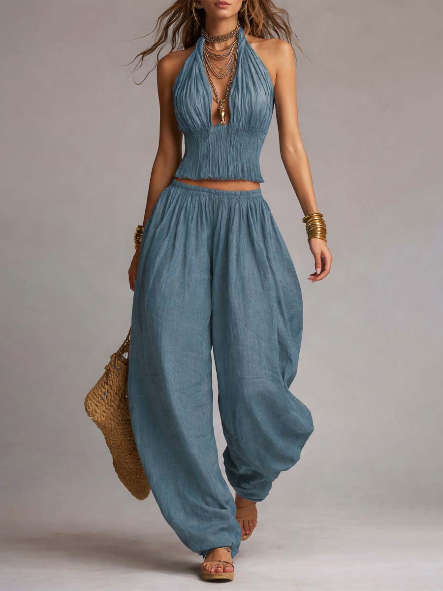 DANNA | Set with harem pants