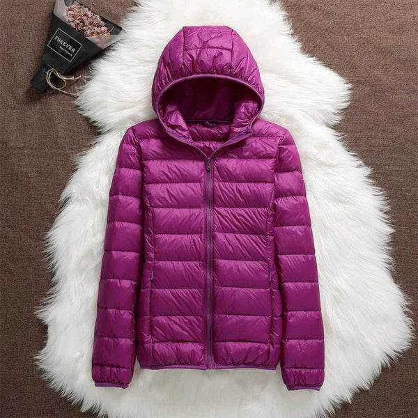 THELMA | Hooded jacket with zip pockets