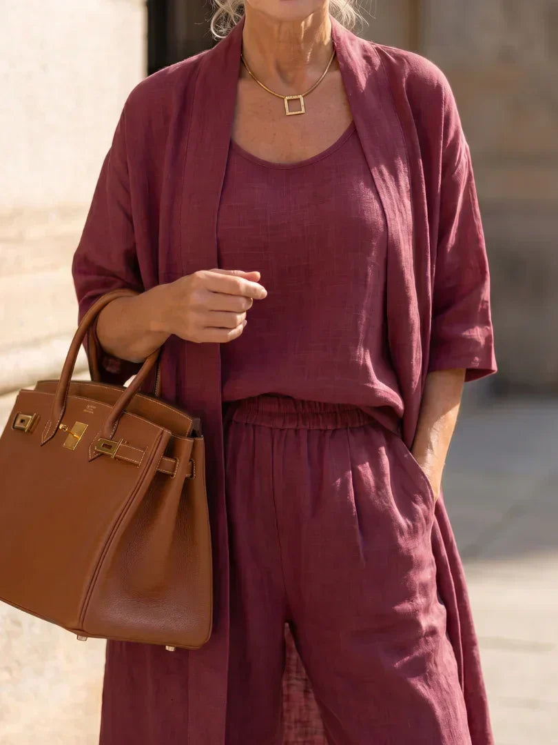 LORRIN | Three-piece set with relaxed silhouette