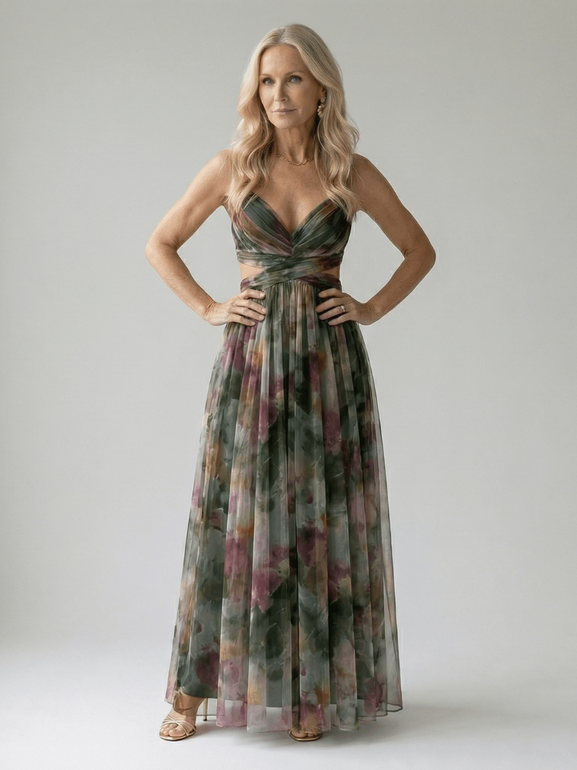 GISELLE | Rochie maxi florală - Liora București