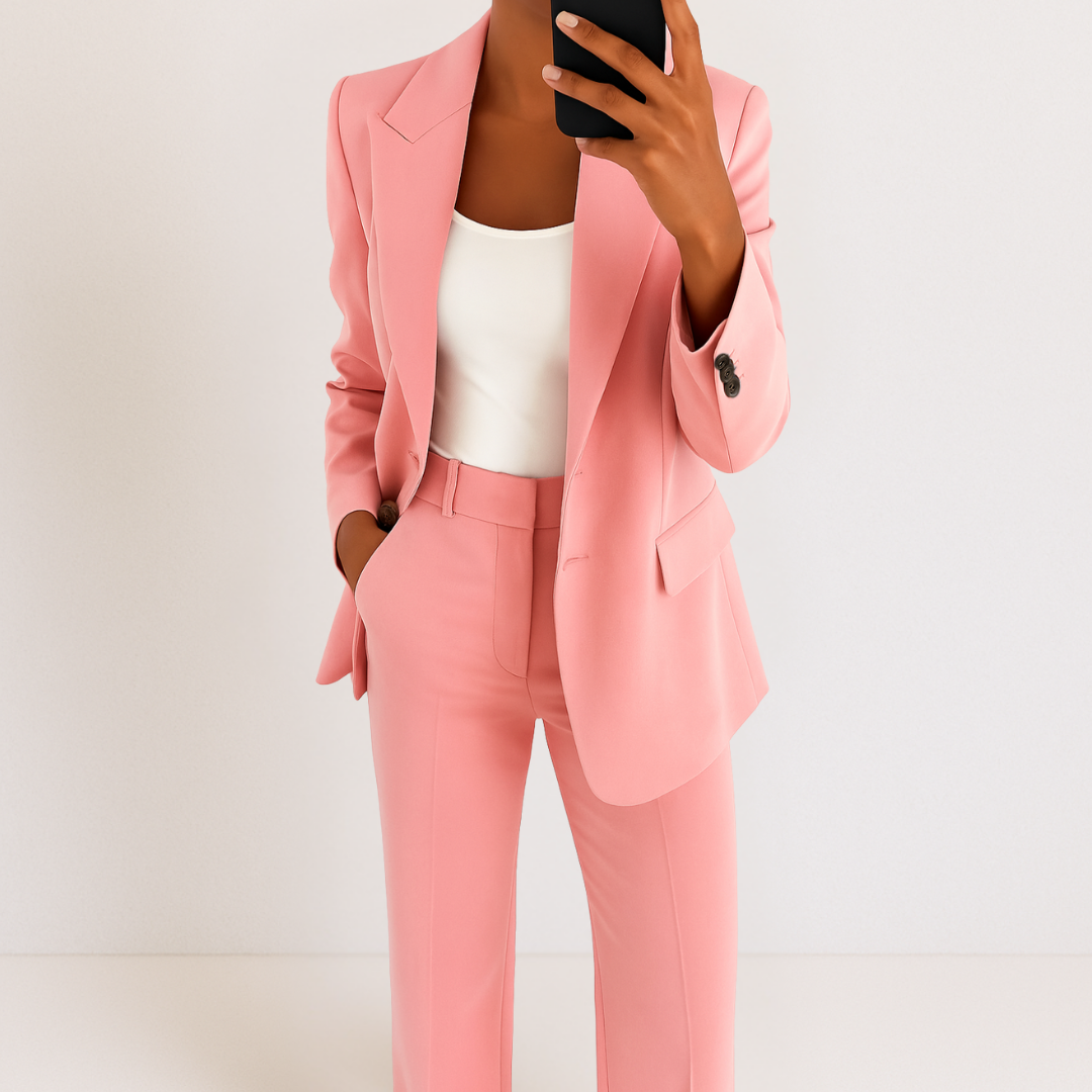 MELYNDA | Set with tailored trousers