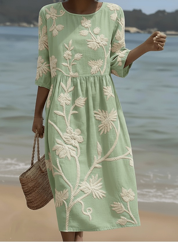 GWEN | Rochie midi cu imprimeu floral - Liora București