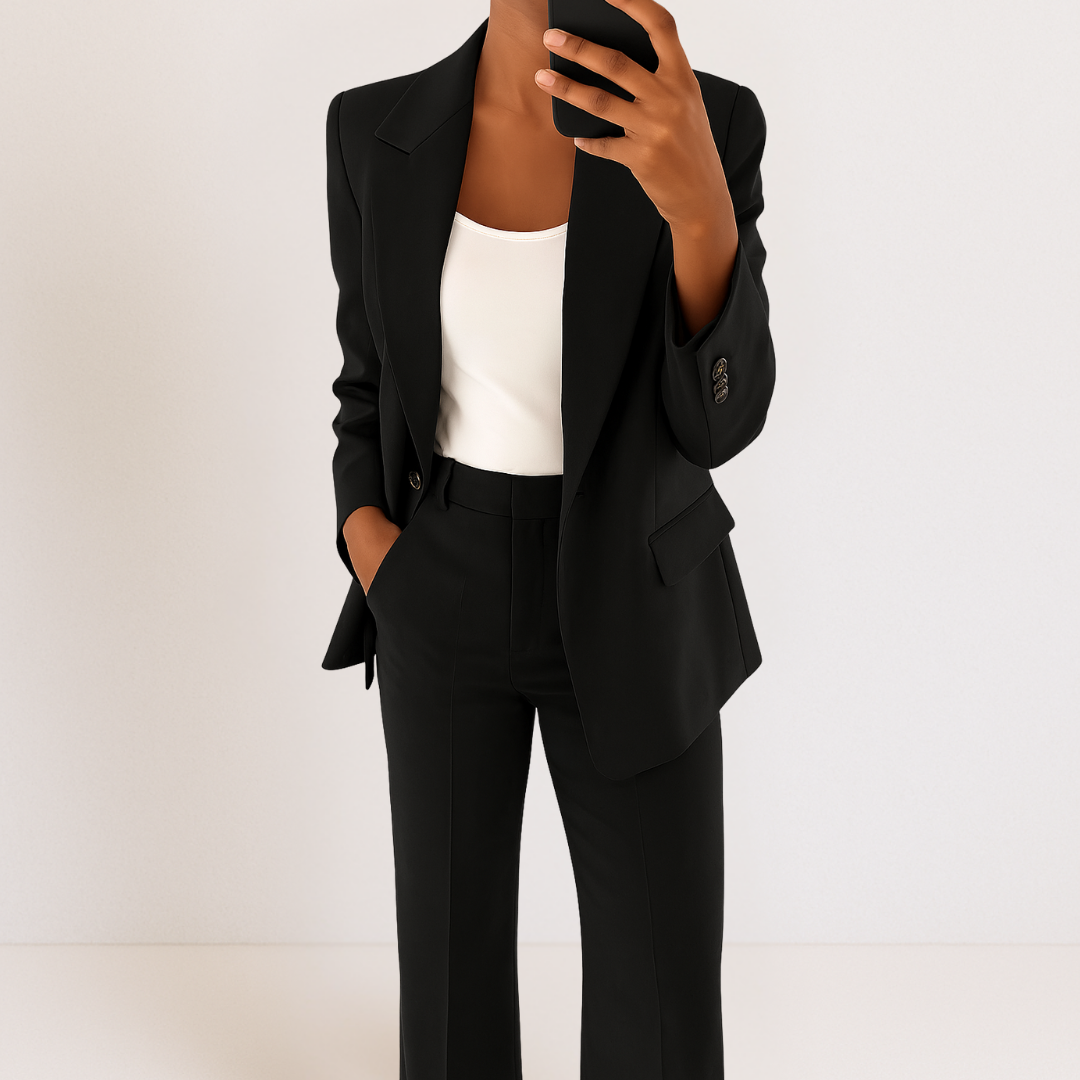 MELYNDA | Set with tailored trousers