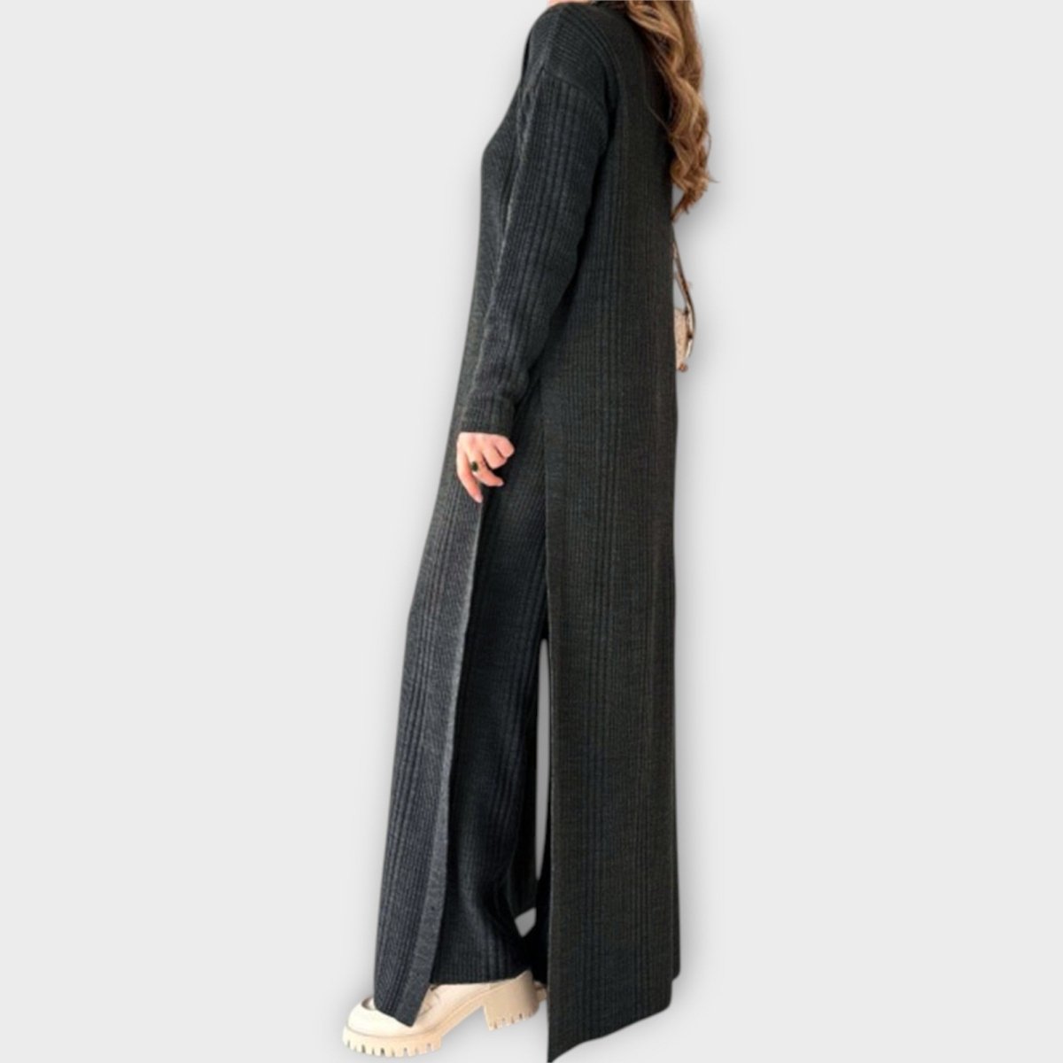 SILVIA | Rochie maxi tricotată - Liora București