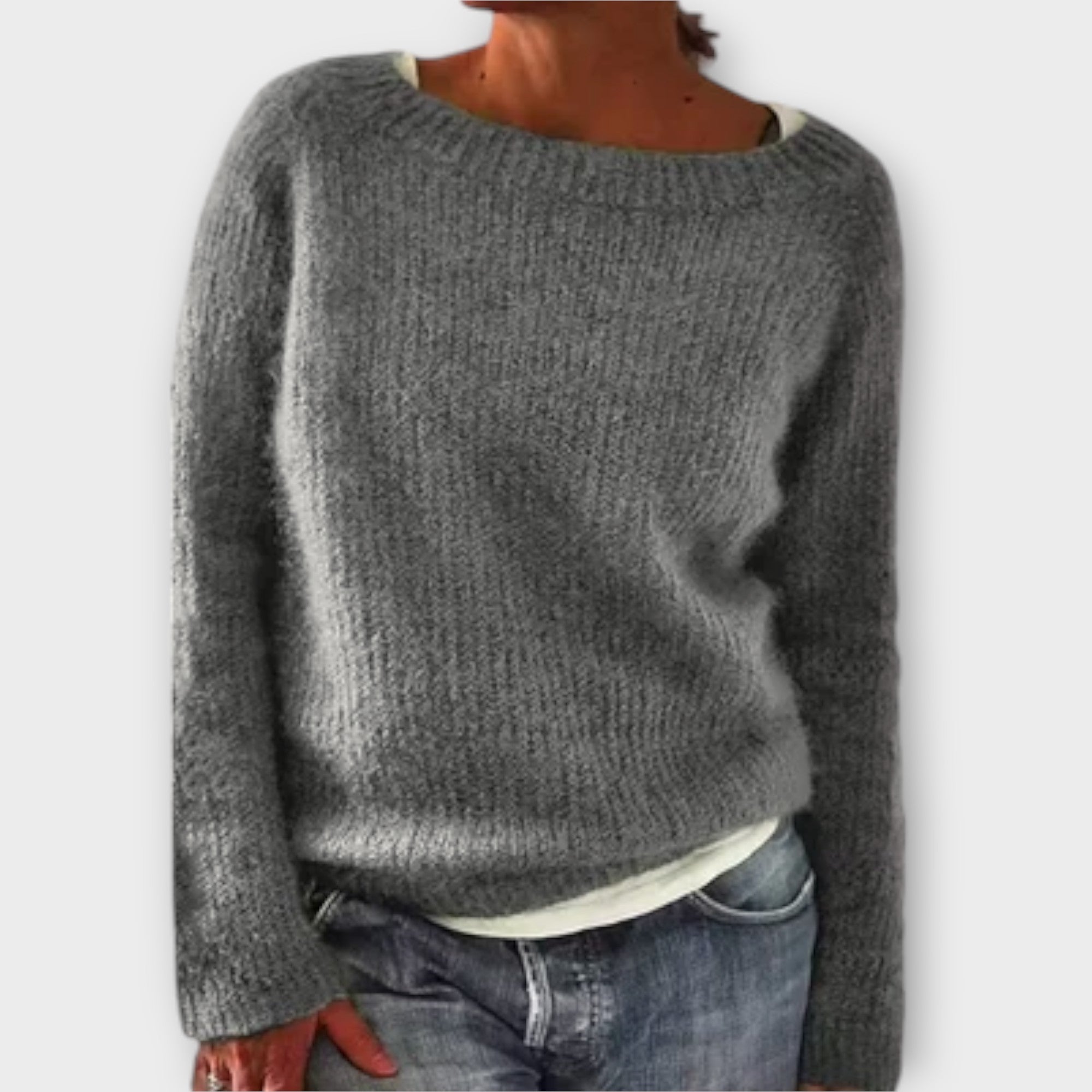 REECE | Icelandic jumper with patterned knit