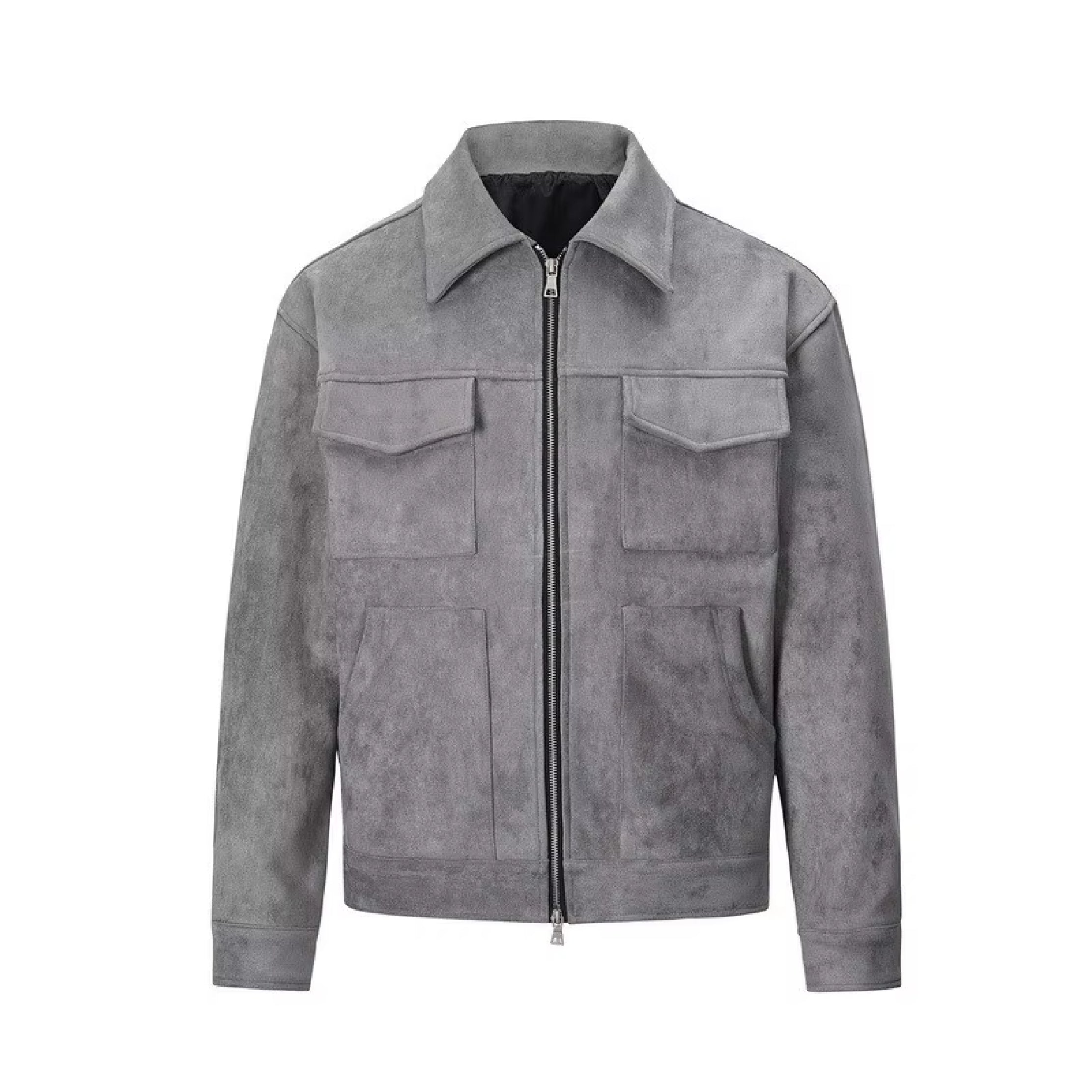 JUDE | Oversized jacket in suede