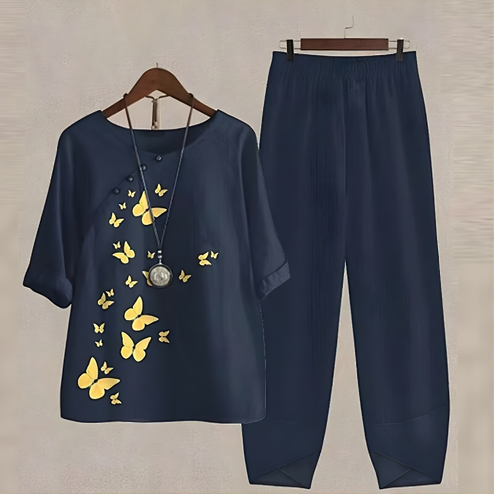 ODESSA | Set with wide-leg pants