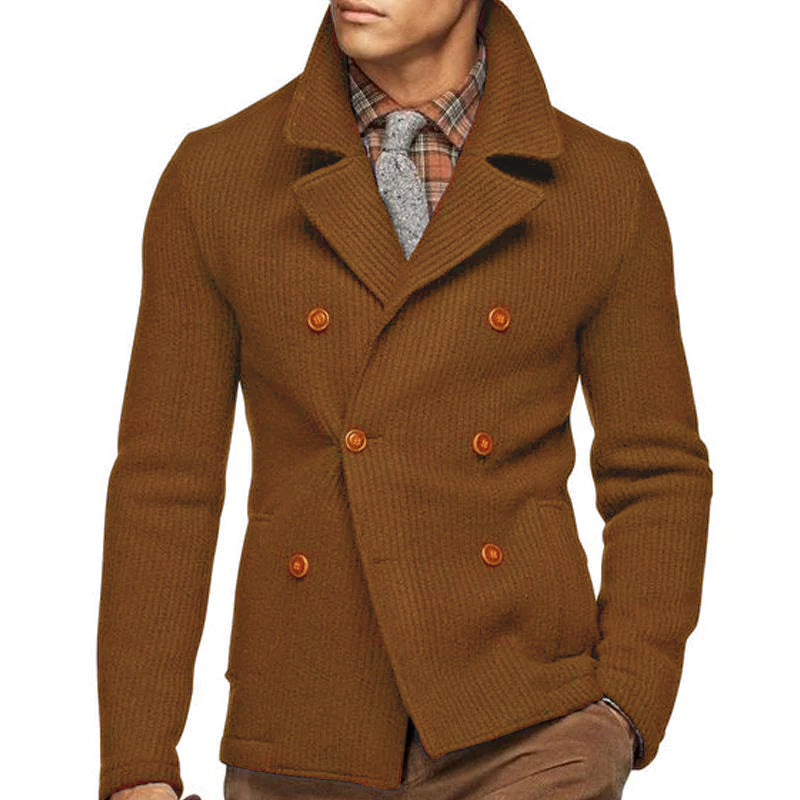 THEO | Double-breasted corduroy blazer