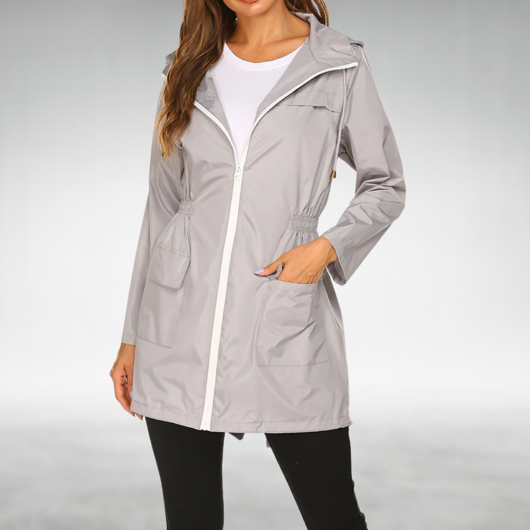 BRIDGET | Waterproof jacket with storm flap