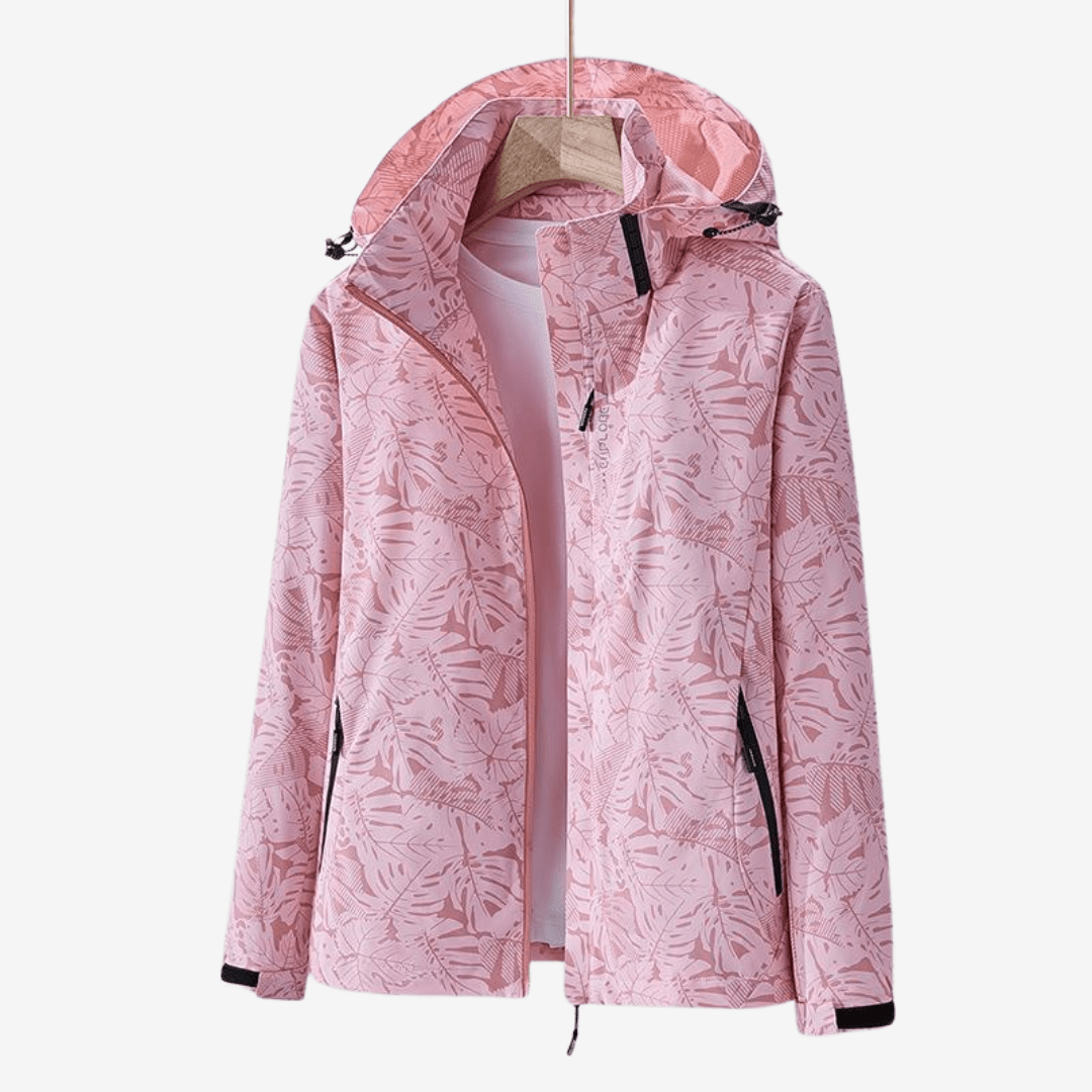 ELLIE | Waterproof windbreaker with adjustable hood - Liora Melbourne