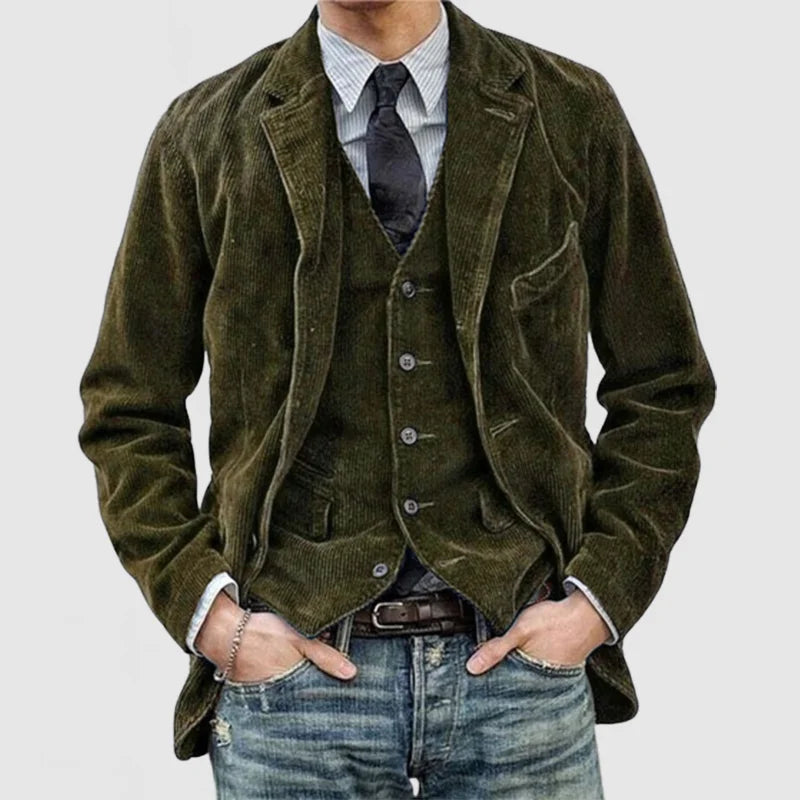ADOLFO | Jacket set with waistcoat