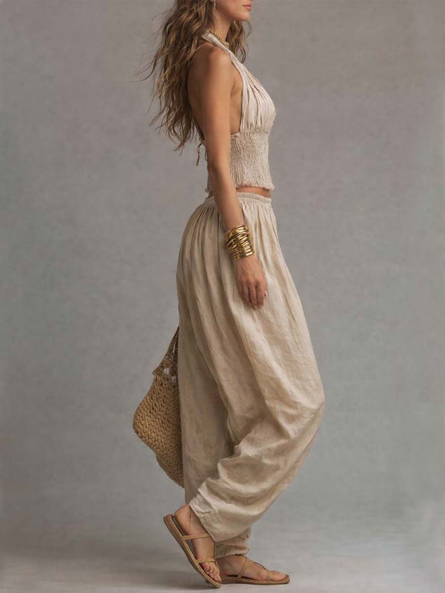 DANNA | Set with harem pants