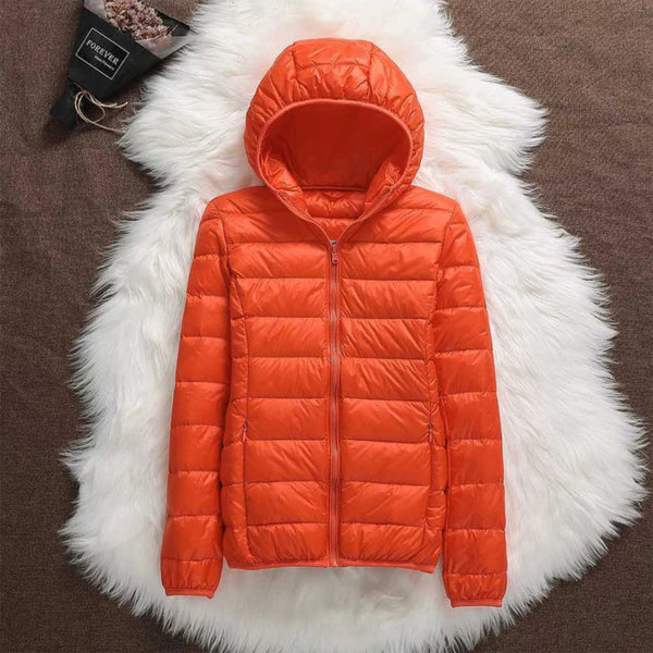 THELMA | Hooded jacket with zip pockets