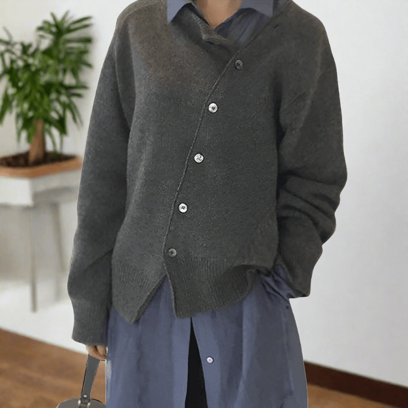 EMMA | Cardigan with button detail