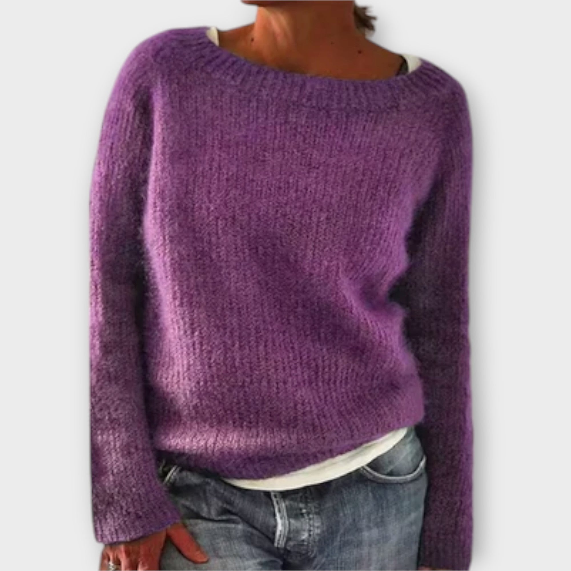 REECE | Icelandic jumper with patterned knit