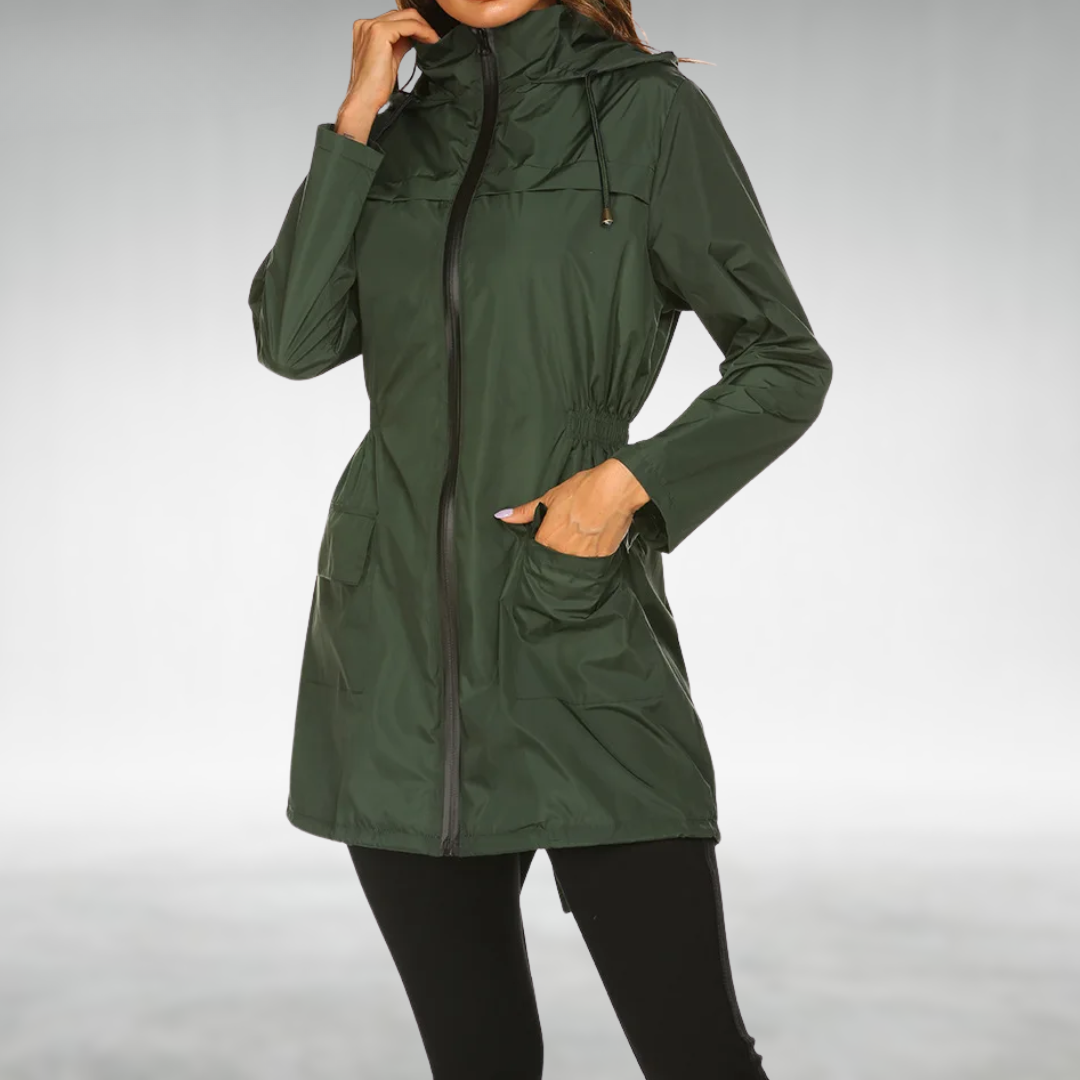 BRIDGET | Waterproof jacket with storm flap