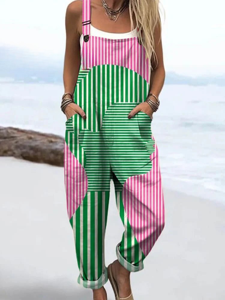CASEY | Jumpsuit with geometric print