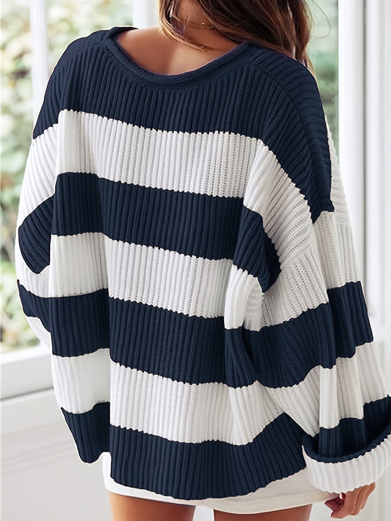LARA | Jumper with stripe detail