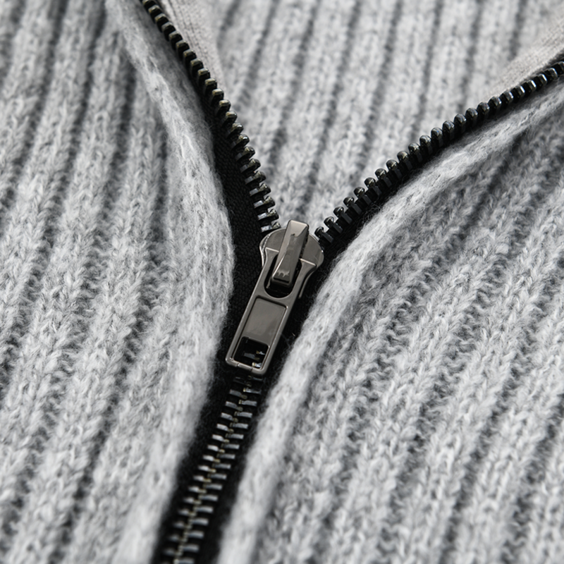 LUCA | Knit cardigan with stripe detail