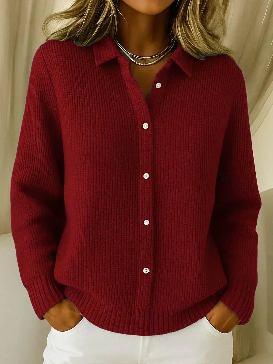 KATRINA | Cardigan with textured knit