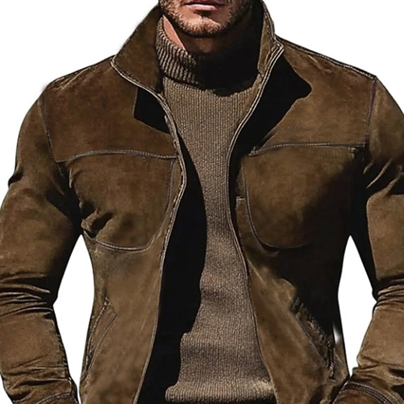ETHAN | Jacket with stand collar