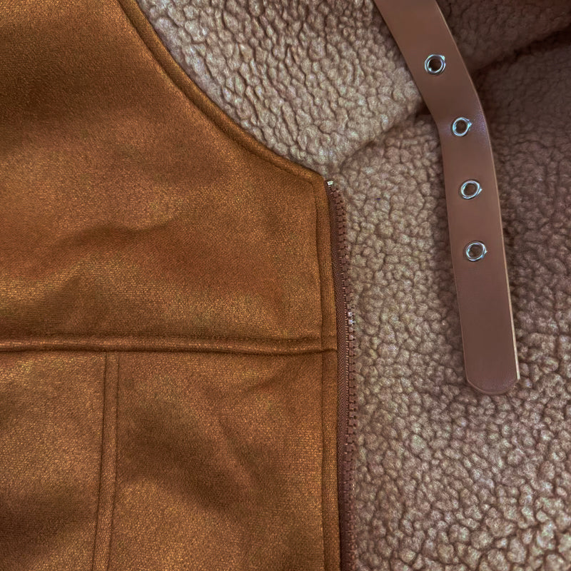 ARLO | Sherpa coat with lambswool lining
