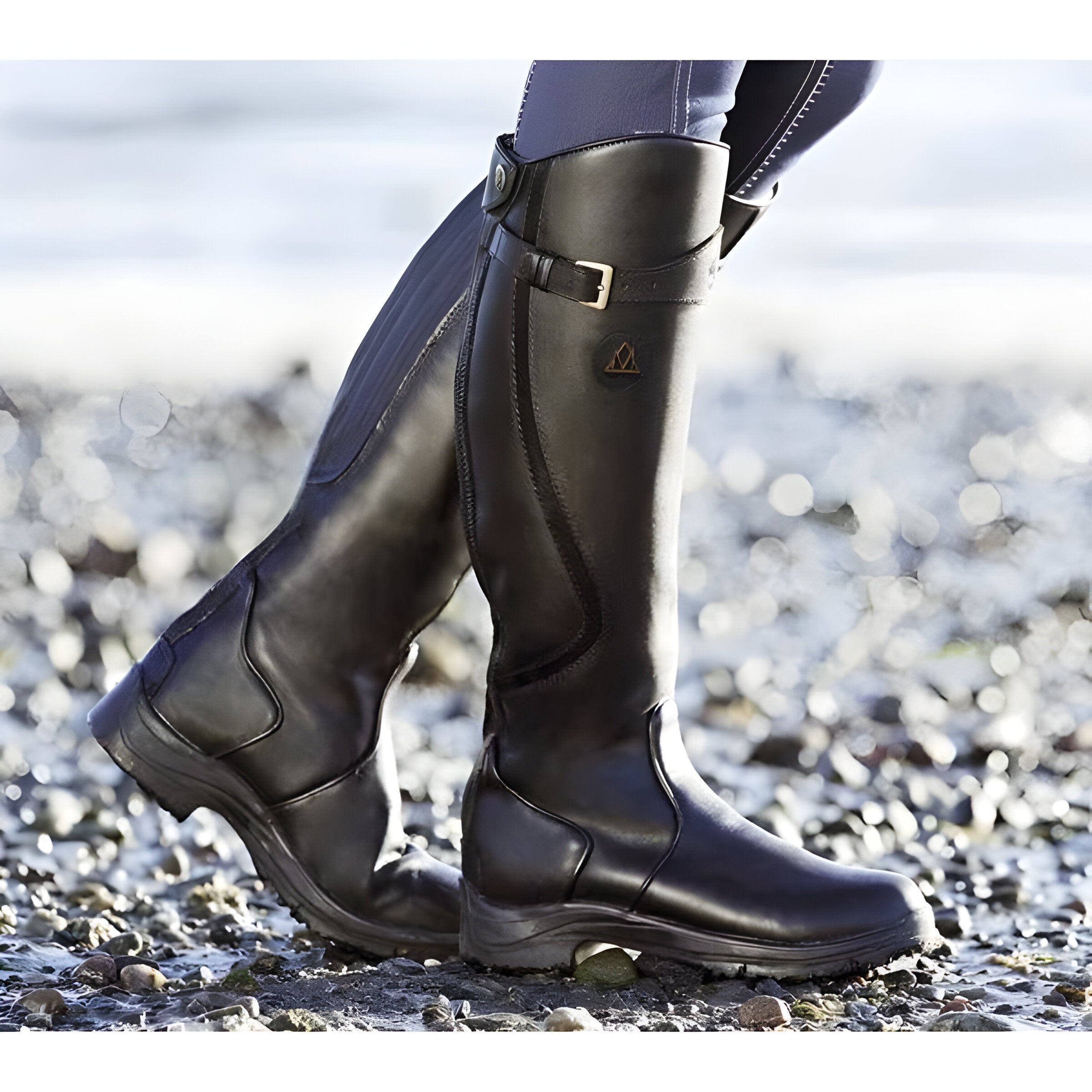 RIRI | Leather boots with orthopedic support