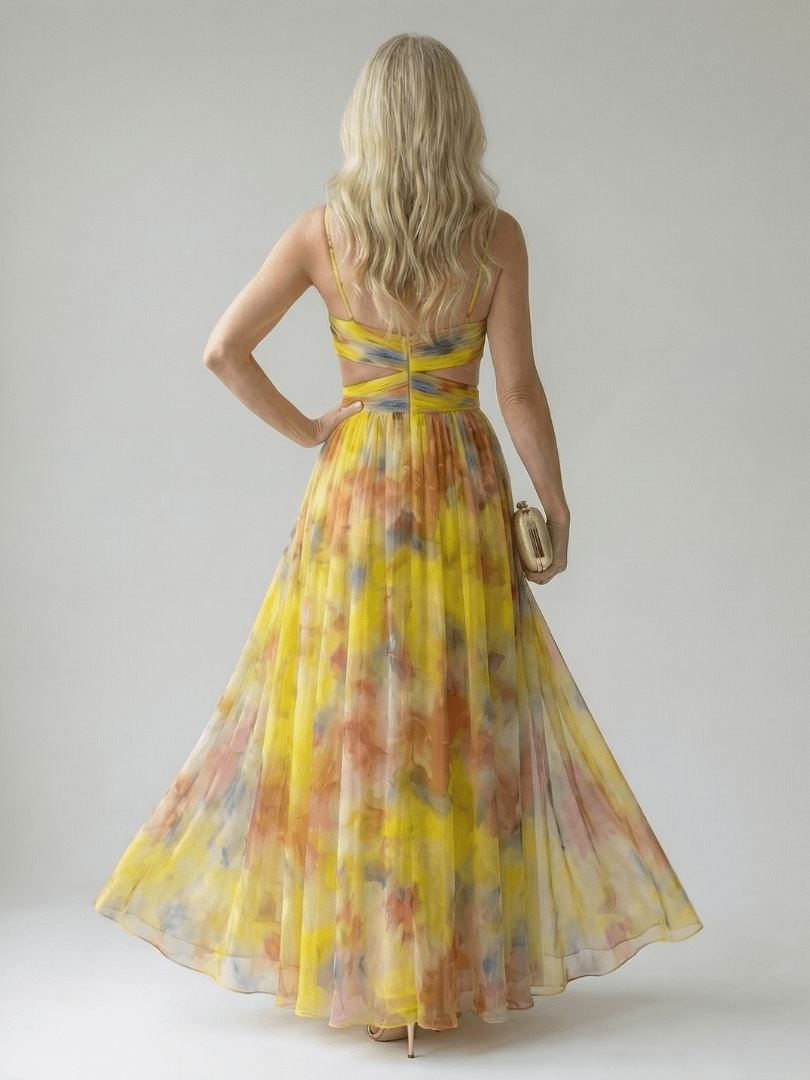 GISELLE | Rochie maxi florală - Liora București