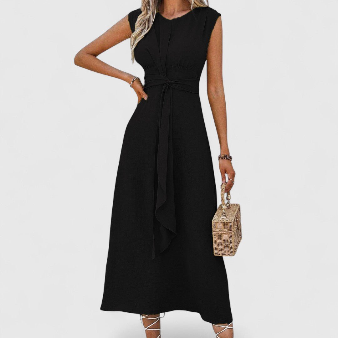PENELOPA | Rochie maxi vaporoasă fără mâneci - Liora București