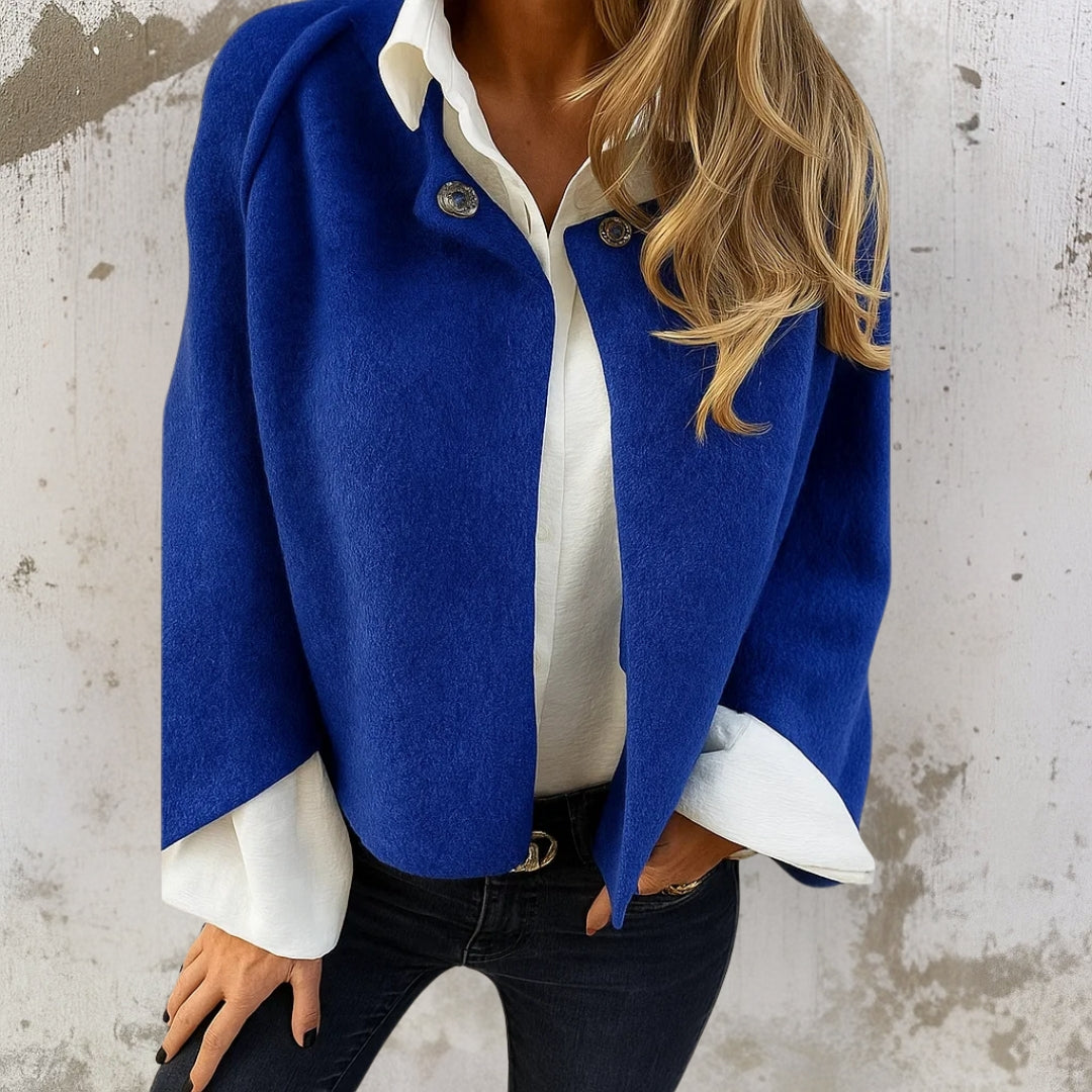 CHANA | Short coat with snap closure