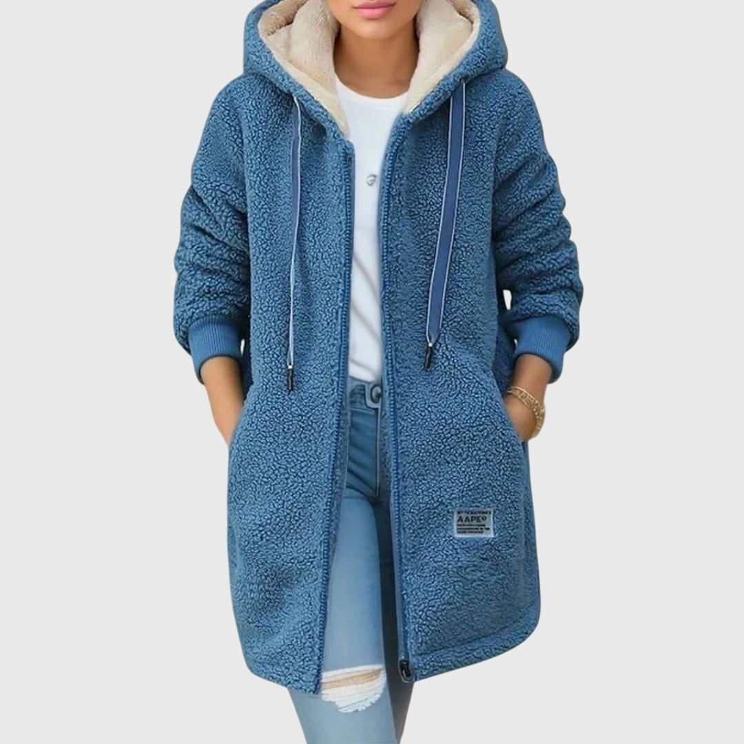 BIRGITTA | Oversized jumper with V-neck