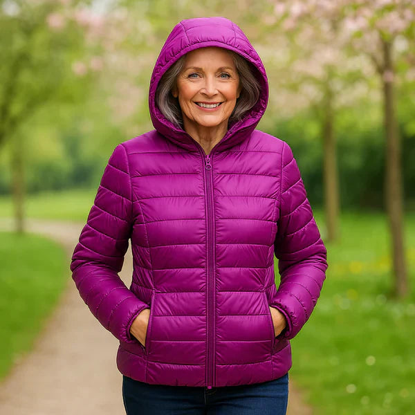 THELMA | Hooded jacket with zip pockets