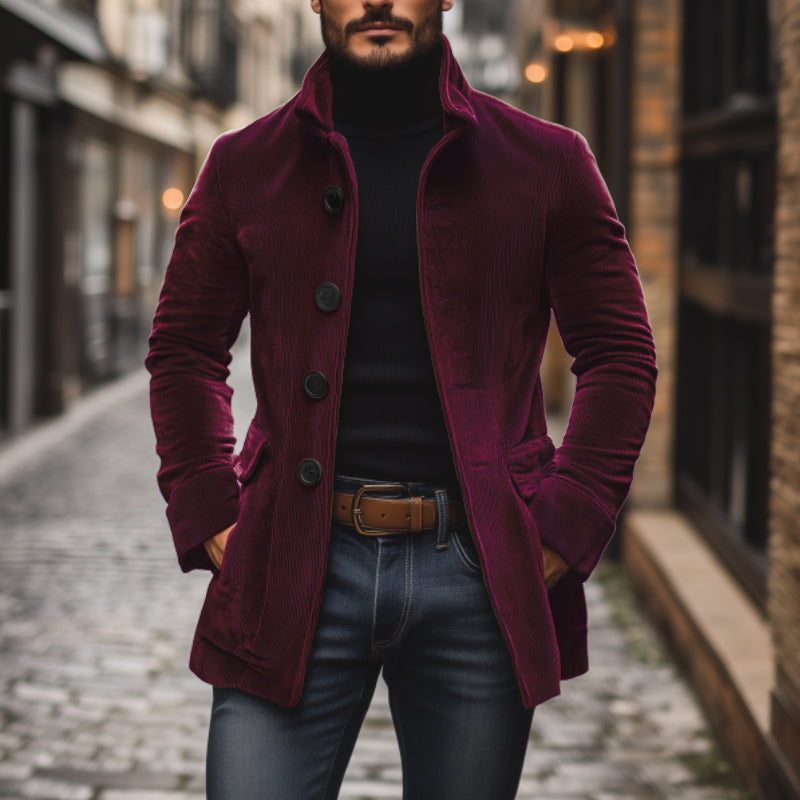 NOAH | Jacket with stand collar