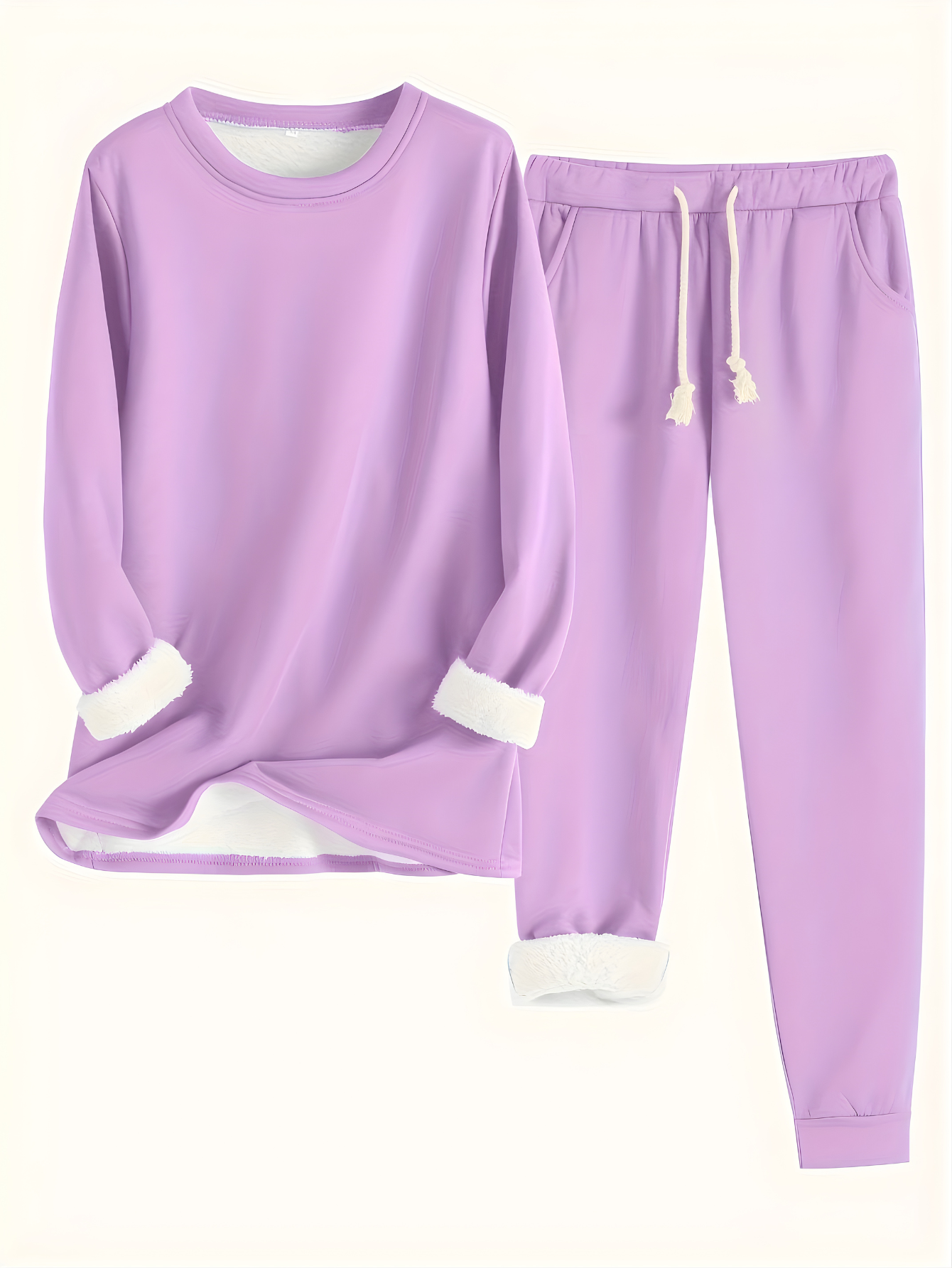ALANNA | Loungewear set with relaxed-fit trousers
